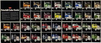 Peterbilt Paint Schemes Color Guide Peterbilt Trucks