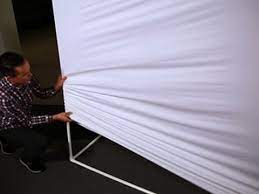 Diy projector screen tutorial for watching movies at home. Cnet How To Make A Giant Projection Screen Youtube