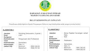 Makluman penutupan sementara perkhidmatan kaunter majlis agama islam negeri johor dalam tempoh perintah kawalan pergerakan (pkp) 3.0. Jawatan Kosong Terkini Di Bahagian Zakat Dan Fitrah Majlis Ugama Islam Sabah Appjawatan Malaysia