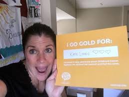 A golden night at the ballpark