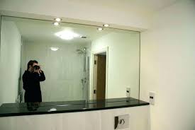 Simply, you can put a large mirror higher and then put two wall mounted lights on the left and the right side. Full Wall Bathroom Mirror Ideas 1024x685 Wallpaper Teahub Io