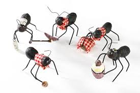 Ant Decorations For Picnic Theme Black Dressed Picnic Ant Table Decorations Set Of 5 Fourth Of July Picnic Theme Picnic Themed Parties Picnic Decorations