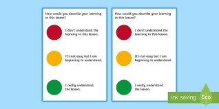 Under the self assessment system, the burden of computing the taxpayer's liability is shifted from the inland revenue board (irb) to the taxpayer and accordingly, taxpayers are expected to compute their tax liability based on the tax laws, guidelines and rulings issued by the irb. Traffic Light Self Assessment Worksheets Teacher Made