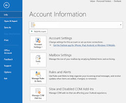 Setup A Pop Or Imap Email Account In Outlook 2016 Windows10 Windows7 Pop Vs Imap Settings Some Email Software Set Up Email Email Software How To Be Outgoing