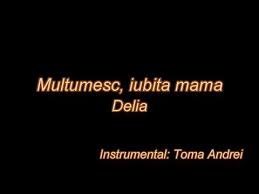 Mulţumesc, iubită mamă, steaua mea din zori de zi. Download Delia Multumesc Iubita Mama Karaoke Toma Andrei Mp3
