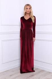 Burgundy Bridesmaid Party Velvet Maxi Dress V Neck High Wrap Etsy Velvet Dress Long Velvet Bridesmaid Dresses Burgundy Maxi Dress