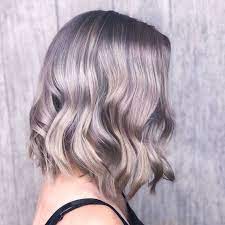 40 Best Hairstyles For Grey Hair That Make You Look 10 Years Younger Hair Styles Cool Hairstyles Metallic Hair