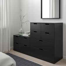 Nordli Kommode Mit 10 Schubladen Anthrazit In 2020 Schubladen Kommode Kleine Schlafzimmer Tricks