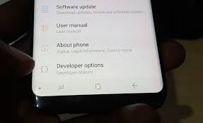 'oem unlock' option should be available in the developer options now. How To Enable Or Disable Developer Options On Galaxy S8 Or S9 Blogtechtips