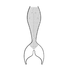 Look at this stuff isn't neat; Mermaid Tail Coloring Page To Print Mermaid Tail Coloring Pages Coloring Pages To Print