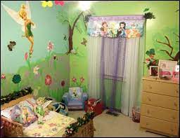 Tinker Bell Town Little Girl Design Bedroom Themes Fairy Bedroom Girl Bedroom Decor