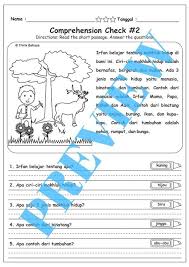 Bahasa Indonesia Reading Comprehension Check No Prep Reading Comprehension Reading Comprehension Passages Reading Practice