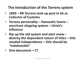 Malaysia is a federation of states. Ppt Introduction To Torrens System Indefeasibility Powerpoint Presentation Id 873358