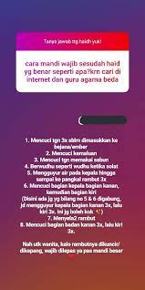 Inilah yang membedakan antara mandi wajib dan mandi biasa pada umumnya. Miw On Twitter 9 Tata Cara Mandi Wajib Sesuai Sunnah Baca Yaw Utk Lebih Lengkap Https T Co Bfbmywh7wa