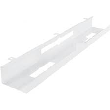Wir bieten die richtigen schreibtische. Kabelkanal Schreibtisch 80x7x13 Cm Untertisch Kabelfuhrung Kabelmanagement Kabelwanne Kabelschacht Weiss Amstyle Yomonda