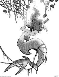 Rescue Sirens Kelby Tangled 10 X 13 Print Etsy In 2021 Mermaid Art Mermaid Drawings Art