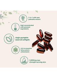 Pumpkin Seed Oil & Saw Palmetto