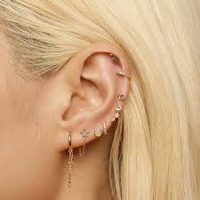 galaxy huggies earings piercings unique ear piercings cool ear piercings