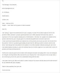 Cover letters are your first impression, so make it a good one. Free 7 Sample Office Assistant Cover Letter Templates In Ms Word Pdf