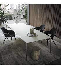 Long Island Rimadesio Table Milia Shop Rimadesio Glass Top Dining Table Table