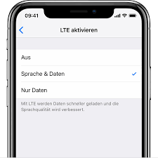 Informationen Zu Den Lte Optionen Ihres Iphone Apple Support