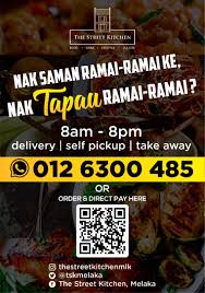 Proceeded to jonker walk immediately. The Street Kitchen Melaka Home Facebook