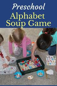 It's hard to believe that such an easy recipe could taste so good. Alphabet Soup Game A Preschool Abc Sensory Bin
