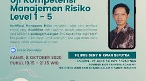Manajemen resiko keuangan manajemen resiko adalah suatu pendekatan terstruktur atau metodologi dalam mengelola ketidakpastian yang tujuan utama manajemen risiko keuangan adalah untuk meminimalkan potensi kerugian yang timbul dari perubahan tak terduga dalam harga. Webinar Uji Kompetensi Manajemen Risiko Ukmr Level 1 5 Youtube