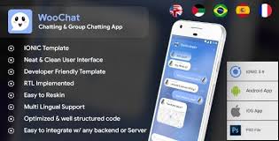 Download Free Woochat V0 0 1 Modern Chat Group Chatting Android Ios App Template Anyreskin In 2019 Ios App Android Apps Android