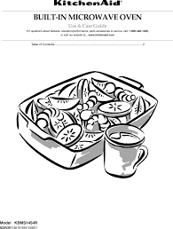 Kitchenaid microwave oven repair manuals, service manuals and schematic diagrams, if you can not find the manual you are looking for please post a request in the fsm blog. Apkbms1454 Microwave Oven User Manual Whirlpool