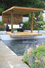 Terrace Design Pictures Build Veranda Wood Pergola Directly At The Pool Terrace Ideas Build Des In 2020 Outdoor Pergola Backyard Gazebo Backyard Landscaping Designs
