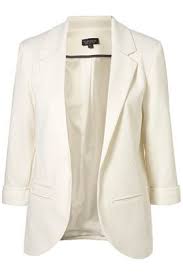 Black And White Suit Jacket Womens Off White Blazer Must Have Rolled Sleeves Blazer White Blazer Jacket Womens Blazer Coat