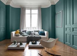 Bleu gris et bleu nuit pour une salle de bain graphique. Peinture Bleu 12 Couleurs Bleutees Pour Repeindre Son Interieur Cote Maison