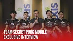 Team Secret Pubg Mobile Exclusive Interview Youtube