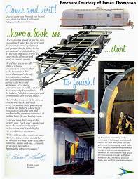 1969 Streamline Trailer Brochure Travel Trailer Remodel Vintage Travel Trailers Trailer Living