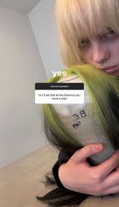 Check out this fantastic collection of billie eillish desktop wallpapers, with 41 billie eillish desktop background images for your desktop, phone or tablet. Billie Eilish Via Instagram Stories In 2021 Billie Eilish Billie Me As A Girlfriend