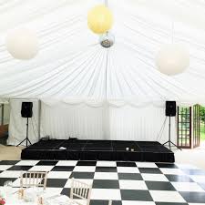 I made one from a 4x8x1/2 plywood with 1x2 spacer underneath. China Black And White Plywood Dance Floor Diy Portable Wedding Dance Flooring China Dance Floor Wedding Dance Flooring
