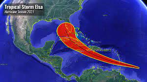 Tropic activity has been quiet since elsa formed as a tropical storm july 1. Elsa The Record Breaking Earliest 5th Named Tropical Storm Becomes The 1st Hurricane Of The Hurricane Season 2021 In The Caribbean Expected To Turn Towards The United States Next Week