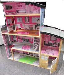 Kidkraft Wood Doll House Furniture Large Sparkle Mansion Dolls Barbie 65826 Kidkraft Mansion Sparklemansio Dollhouse Furniture Large Dolls House Furniture