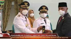 105 orang perserta didik baru akan diterima sman agam cendekia secara online. Gubernur Sumbar Mahyeldi Resmi Lantik Bupati Solok Dan Solok Selatan Tribun Padang
