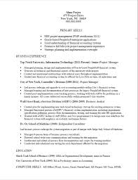 Sample project manager resume 1. Resume Sample Example Of An It Project Manager Resume Targeted To The Job