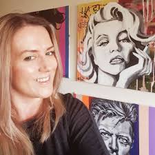 Flintshire woman who battled alcoholism now has her own art business