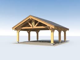 (attached wooden carport two enclosed sides and solar roof) cost to build a wooden carport varies greatly by region (and even by zip code). Amazon Com Ecohousemart Wooden Carport For 2 Vehicles Patio Cover 24 X 24 X 16 6 Engineered Wood Glt Prefabricated Diy Garden Outdoor