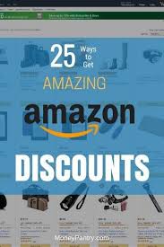Amazon Coupons Savings Tips 25 Ways To Get Discounts On Amazon Moneypantry Amazon Promo Codes Amazon Coupons Amazon Coupon Codes