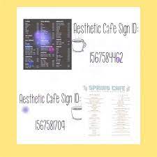 Roblox bloxburg cafe menu codes rxgatecf to get. Roblox Cafe Decal Id Shefalitayal