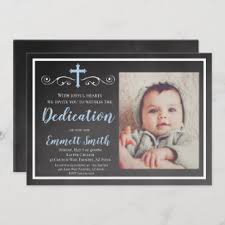 Invite them with an invitation you can customize with personalized texts in fonts and colors you select. Baby Dedication Invitations Zazzle