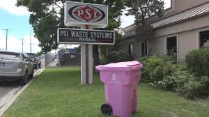 It's been called many things; Trash Company Wants To Dump Breast Cancer With Pink Trash Cart