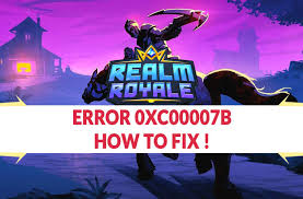 This would be used if you kept getting the error when loading up fortnite. Realm Royale Error 0xc00007b How To Fix This Problem Kill The Game