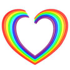 Sublimation Rainbow Hearts And Hoops Png Bundle 9 Files Rainbow Heart Sublime Rainbow