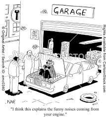 Car Maintenance Cartoons And Comics Funny Pictures From Cartoonstock Funny Funny Comics Mechanic Humor